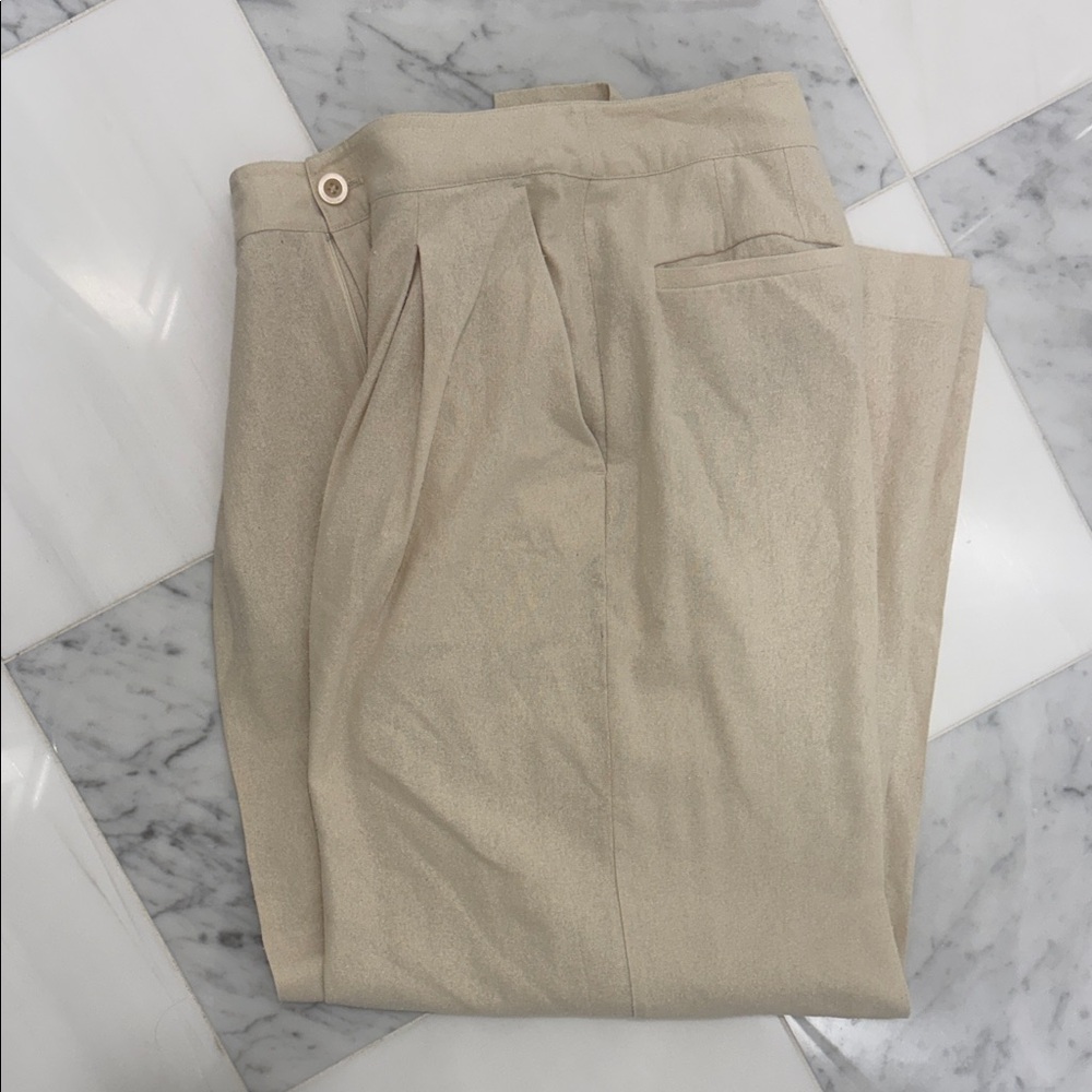 Jenni Kayne Raw Silk Trouser